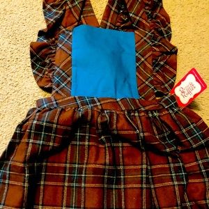 Ricrac and ruffles dress